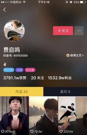 抖音粉丝排行怎么进入主页